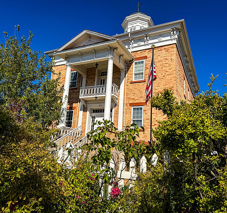 St. George Utah Washington County Pioneer Court House Historic Walking Downtown Walking To