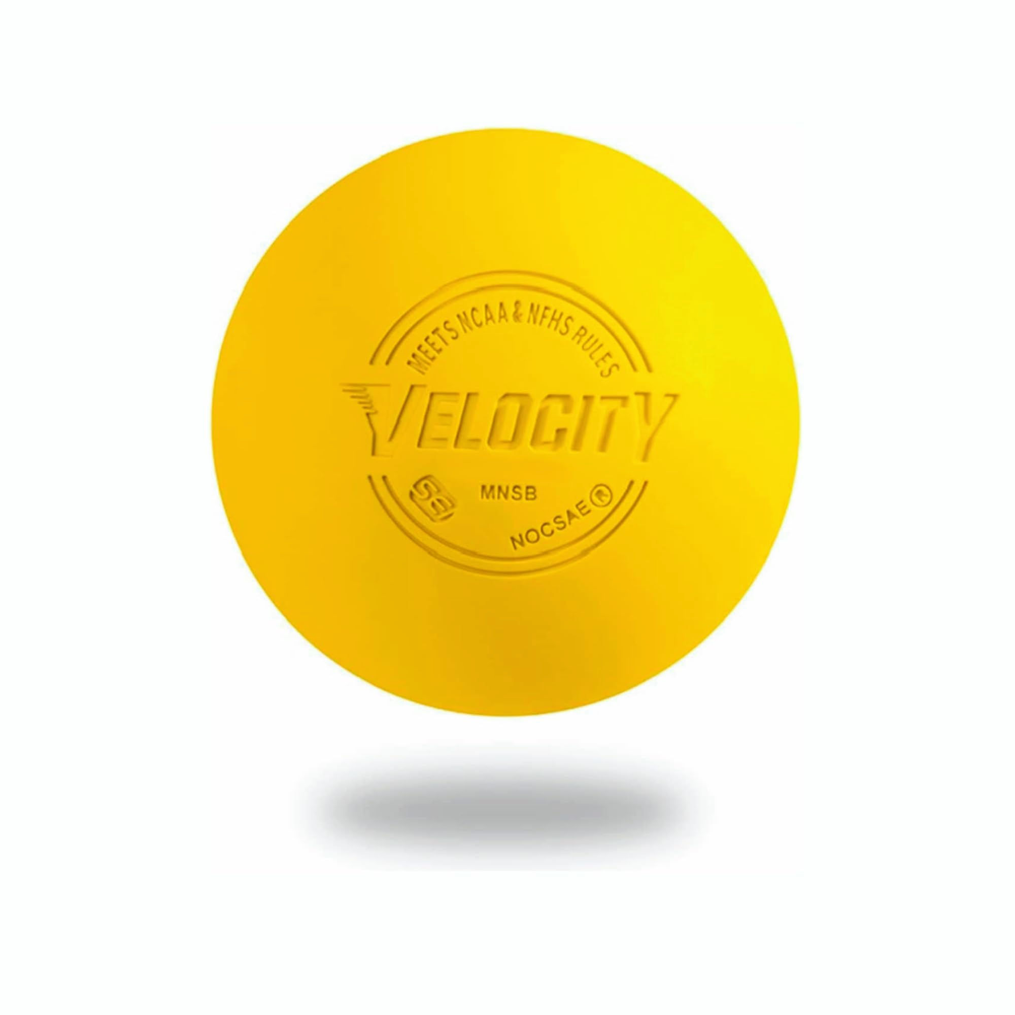 Velocity Massage Lacrosse Ball for Muscle Knots Myofascial Release Yoga & Trigge