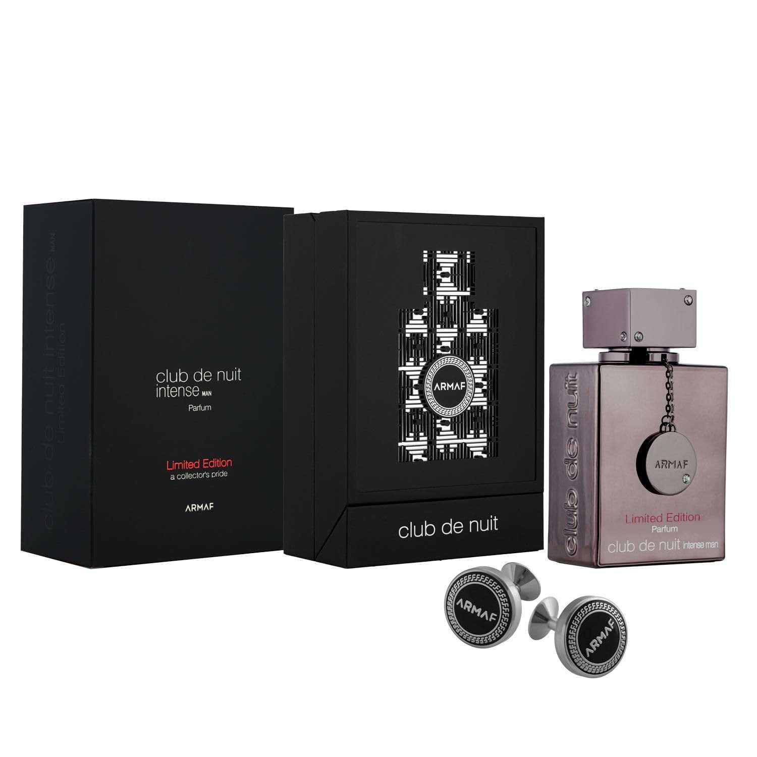 Armaf Club De Nuit Intense Limited Edition for Men Parfum Spray 3.6 Ounce (with
