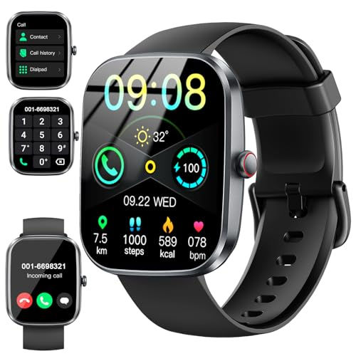 Smart Watch(Answer/Make Call) 1.91" Smartwatch for Men Women NEW Fitness Watch w