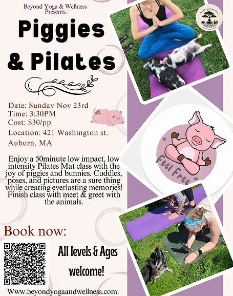 Piglets and Pilates