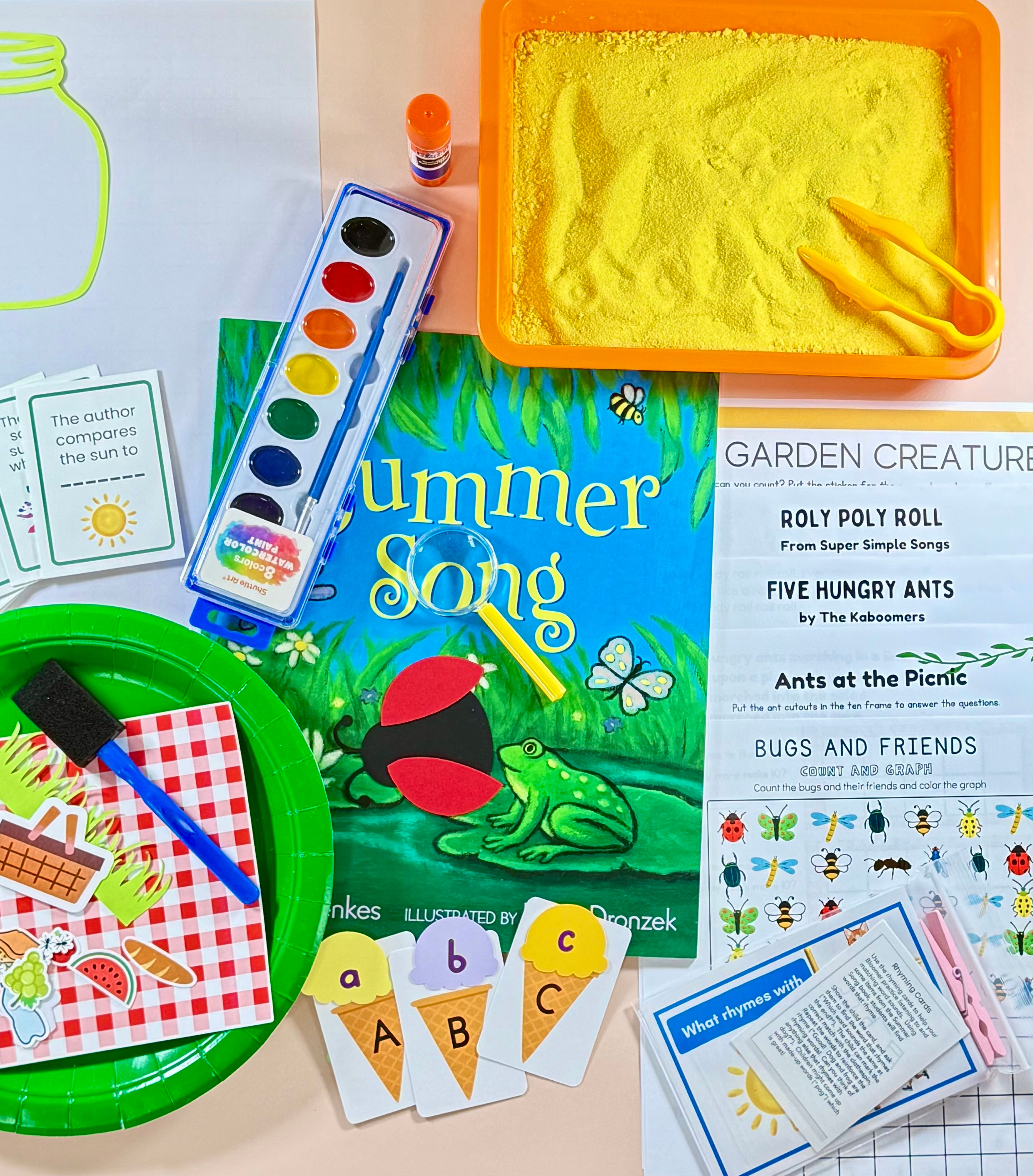 Pre-K to TK Summer Learning Kit