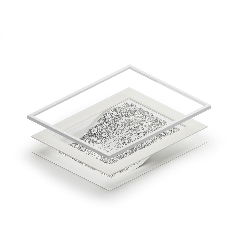 Thumbnail: Fine Art Prints (Passepartout Paper Frame)