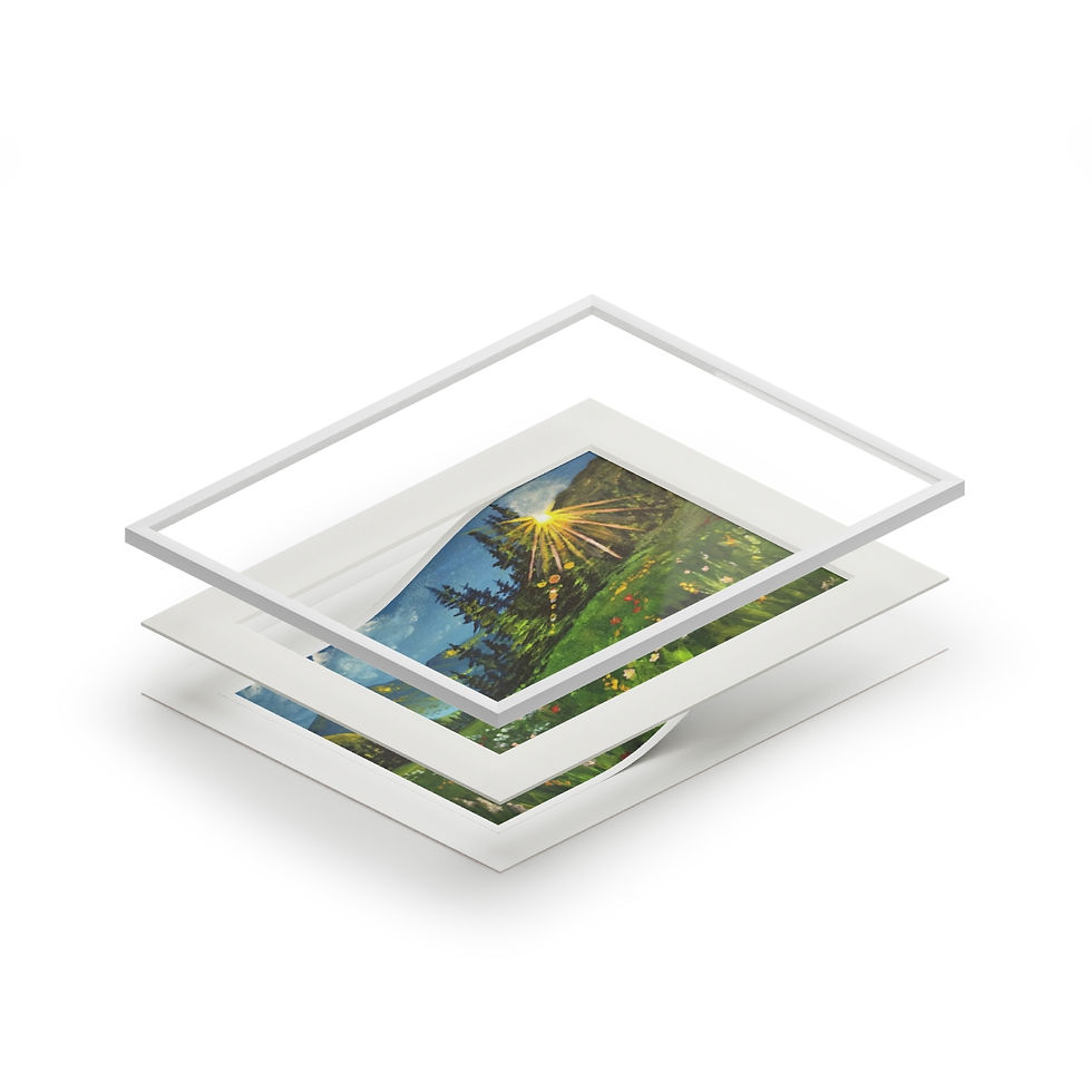 Thumbnail: Fine Art Prints (Passepartout Paper Frame)