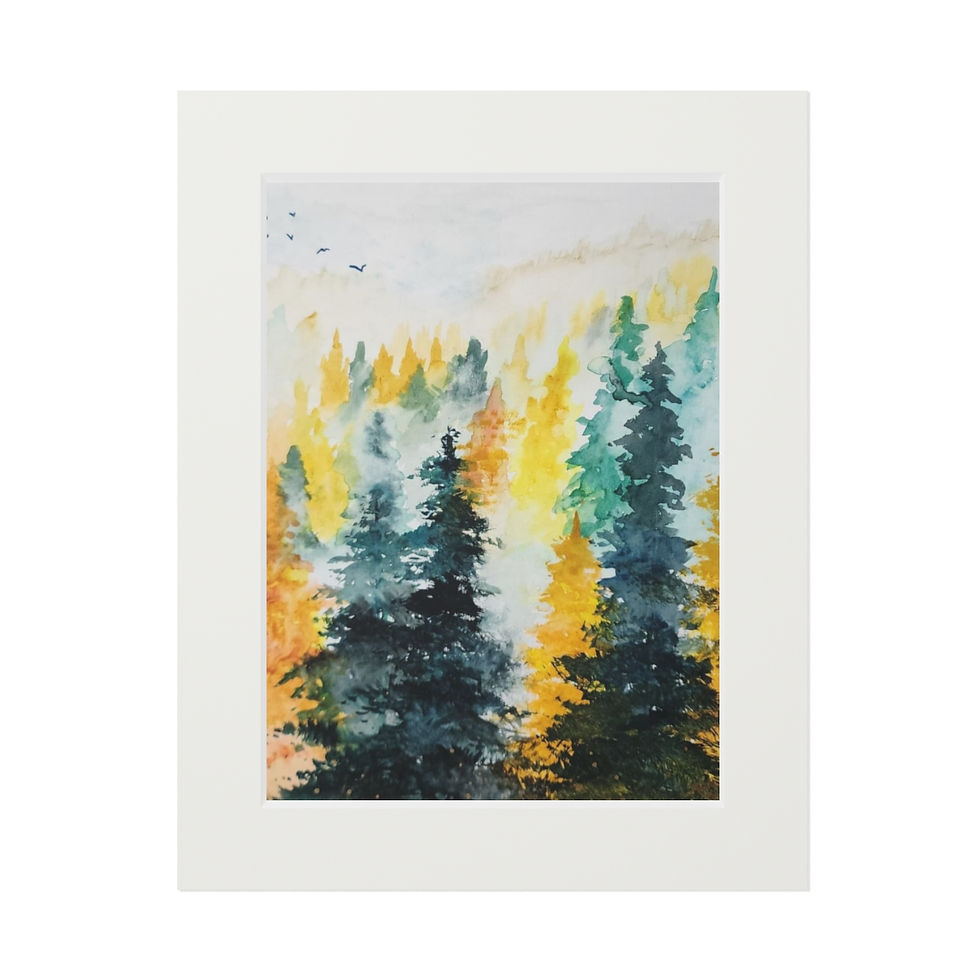 Thumbnail: Fine Art Prints (Passepartout Paper Frame)