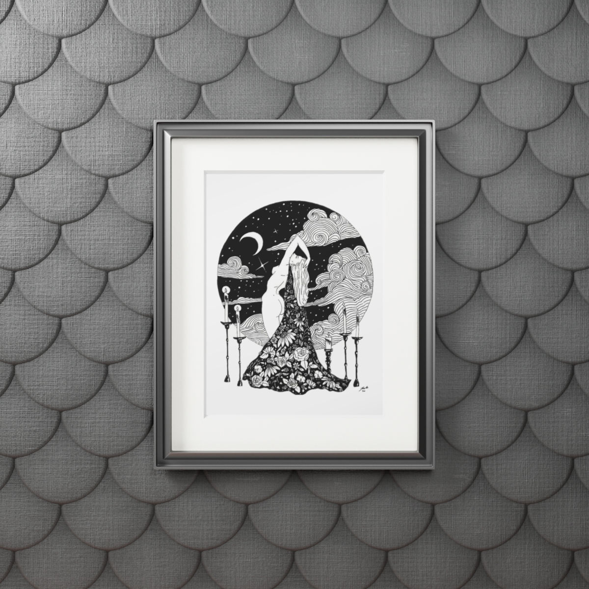 Fine Art Prints (Passepartout Paper Frame)