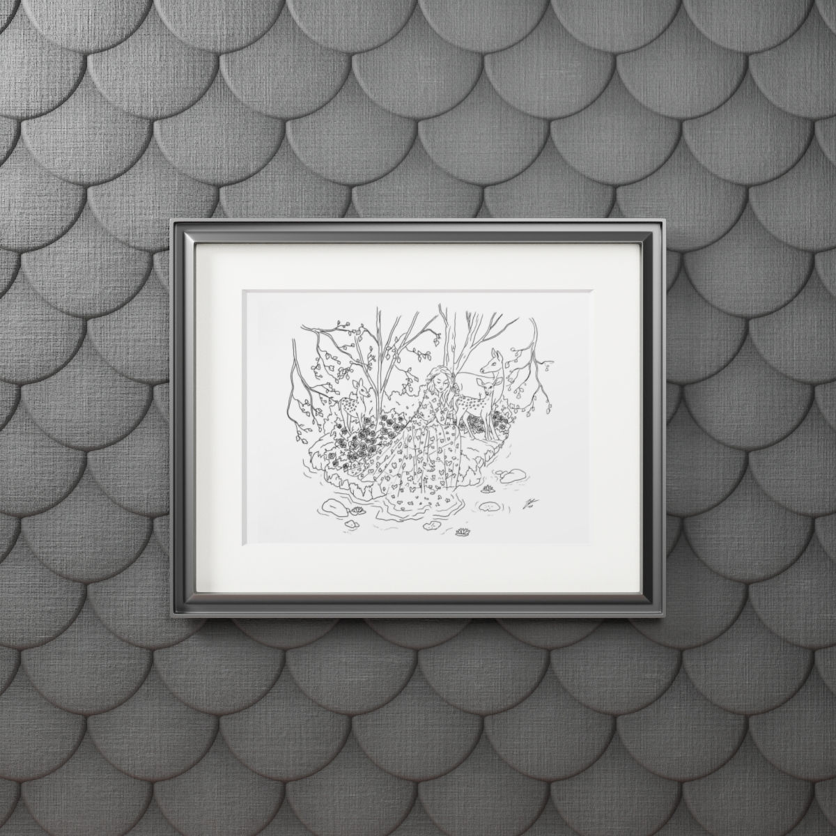 Fine Art Prints (Passepartout Paper Frame)