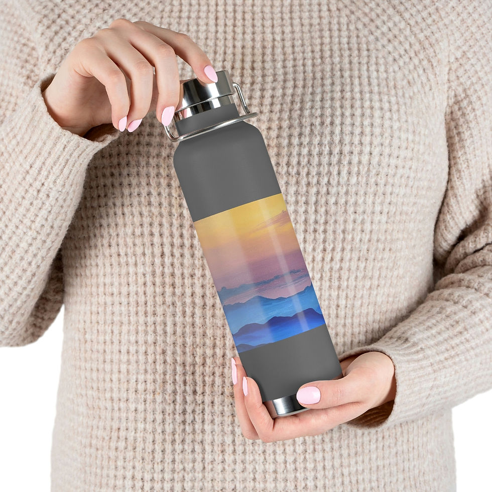 Thumbnail: Copper Vacuum Insulated Bottle, 22oz