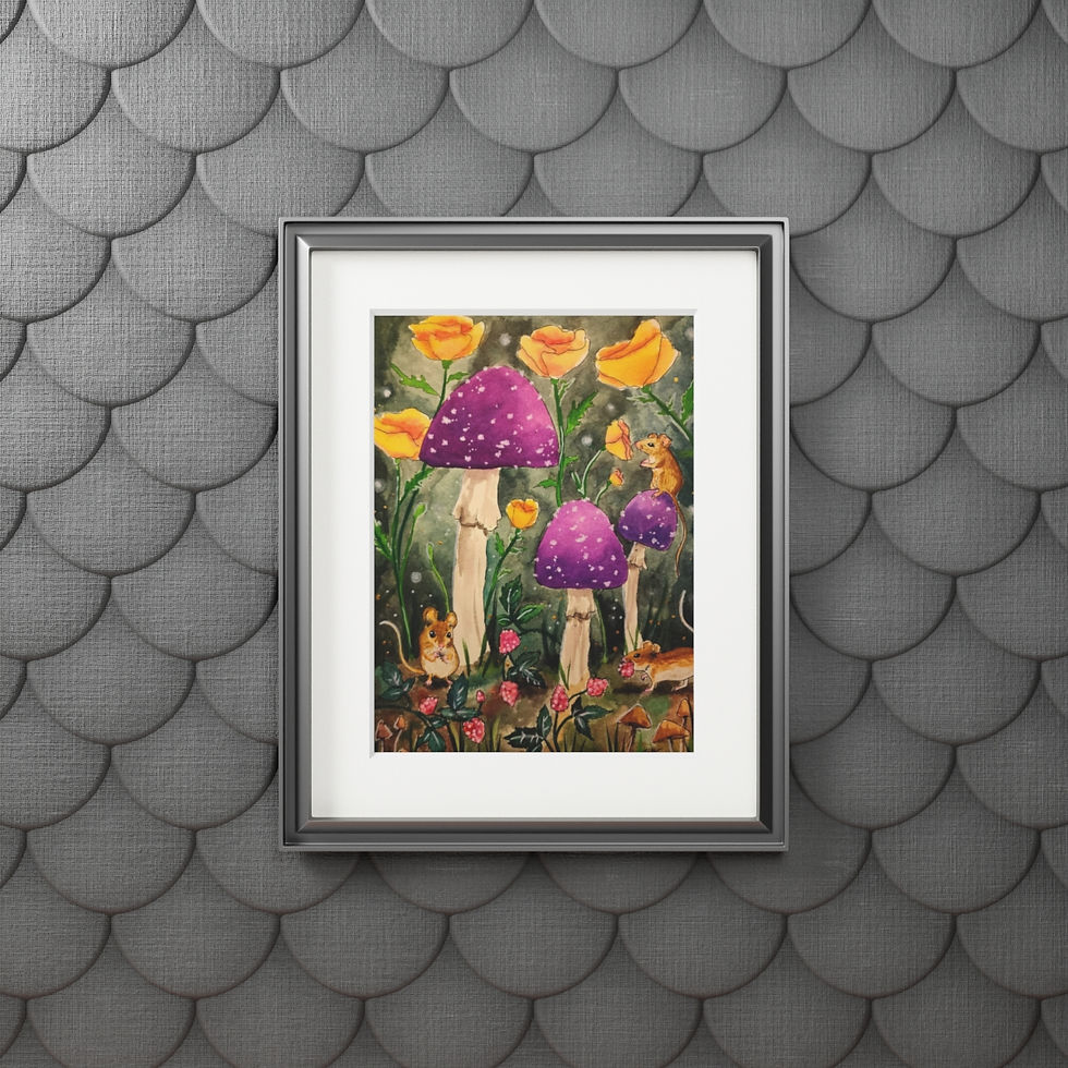 Thumbnail: Fine Art Prints (Passepartout Paper Frame)