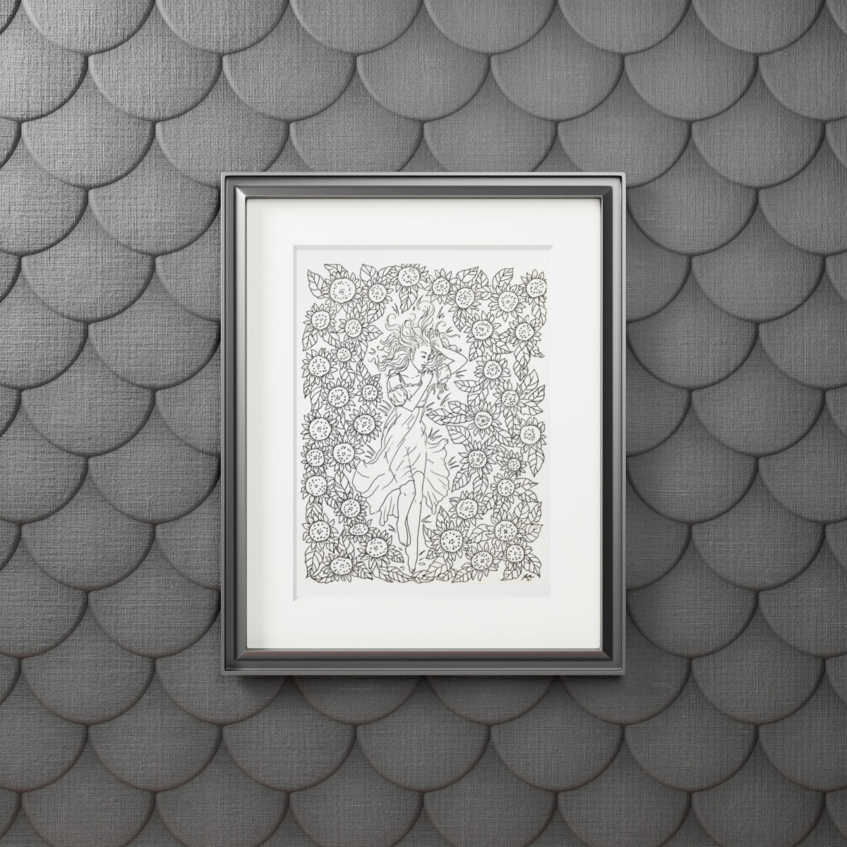 Fine Art Prints (Passepartout Paper Frame)