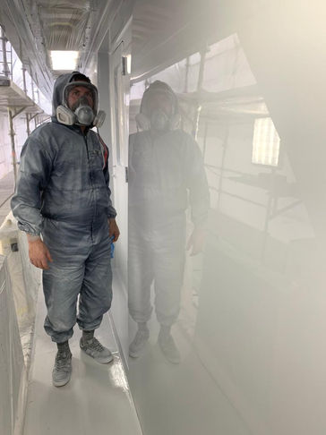 boat service repaint refit shipyard betina croatia