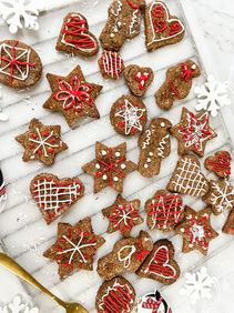 HEALTHY VEGAN SPECULAAS GINGERBREAD COOKIES *CRISPY & DELICIOUS* 🤤 (GF + VG)