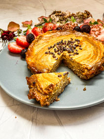 HEALTHY PUMPKIN PIE CHEESECAKE | PALEO & GLUTENFREE