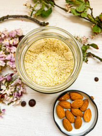 1 INGREDIENT 1 MINUTE 1 STEP ALMOND FLOUR | EASY & VEGAN & GLUTENFREE