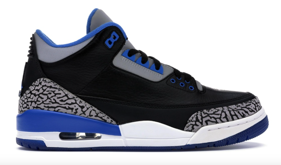 light blue jordan 3