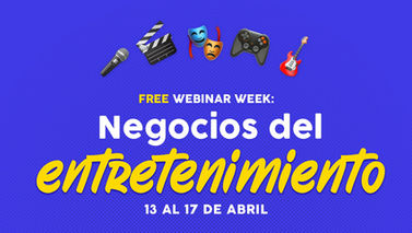 Semana de capacitación online gratuita en negocios del entretenimiento