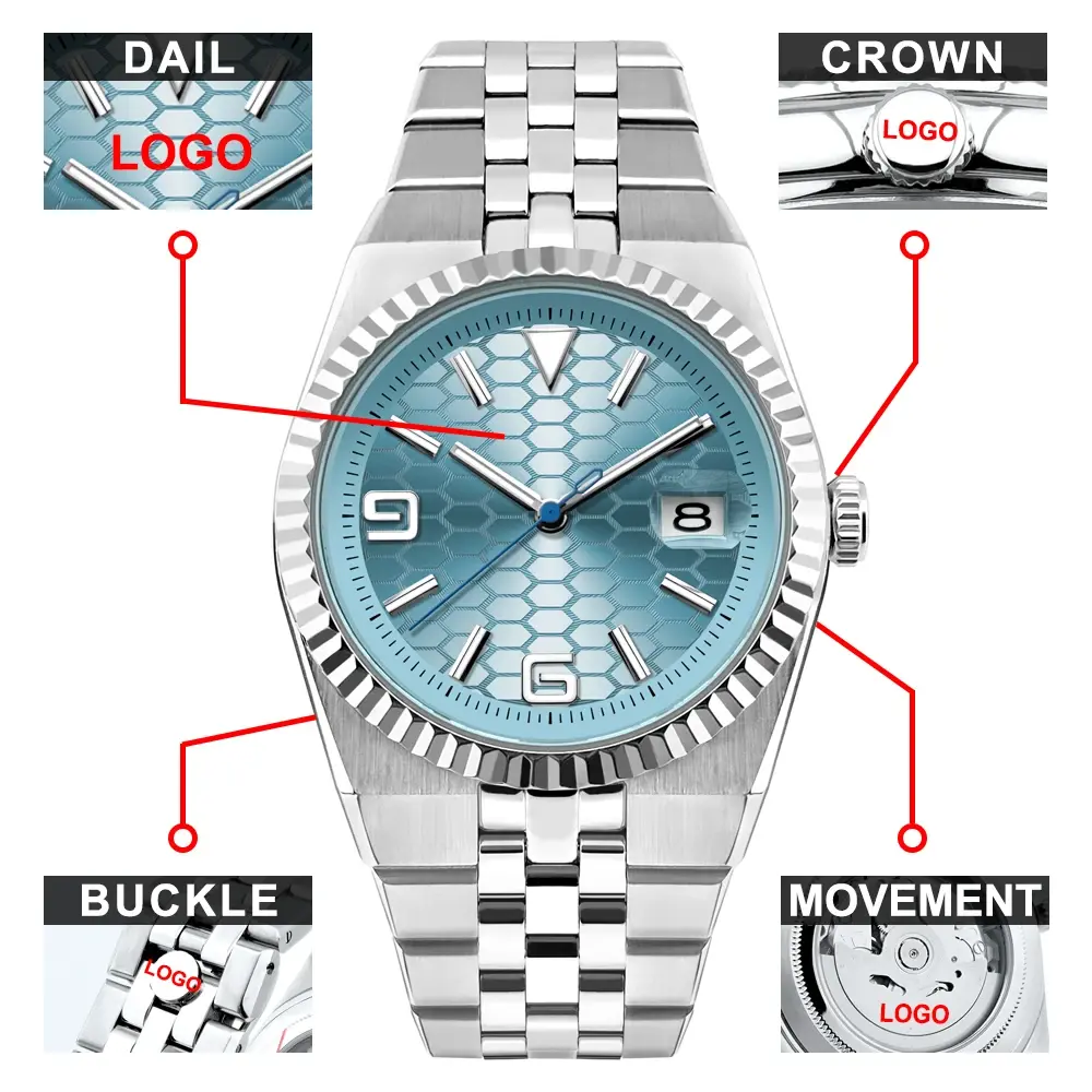 Corgeut 2025 New Men's Watches Luxury Automatic Watch for Men MIYOTA 8215 NH35
