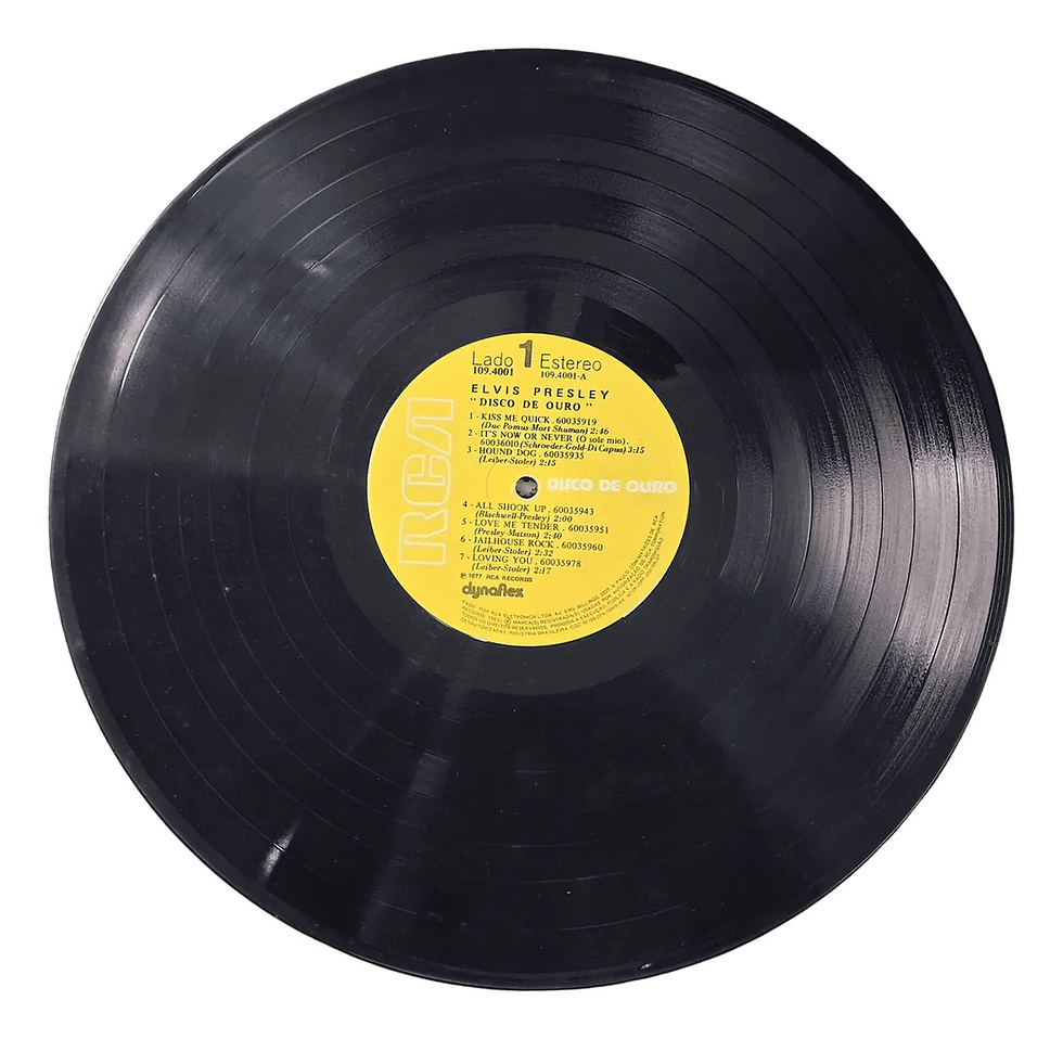Miniatura: Lp - Elvis Presley - Disco De Ouro - Raridade