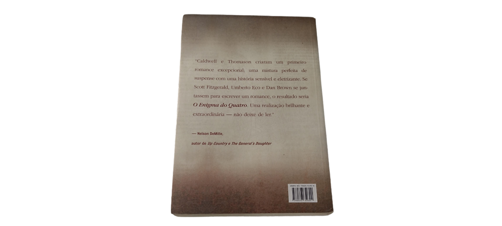 Miniatura: Livro - O Enigma Do Quatro - Ian Caldwell & Dustin Thomason