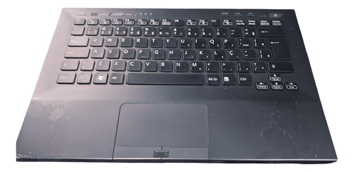 Miniatura: Palmrest Teclado Botão Power Notebook Sony Vaio Pcg-41212x