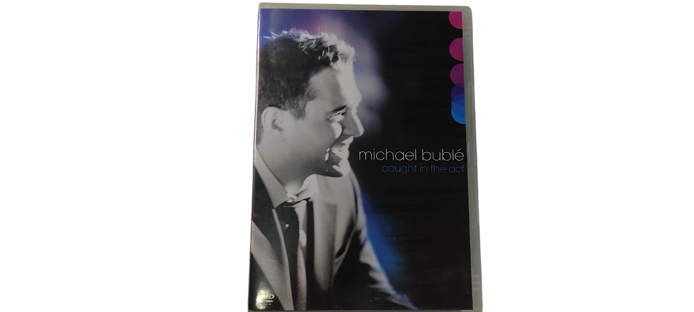 Dvd - Michael Bublé - Caught In The Act - Semi Novo