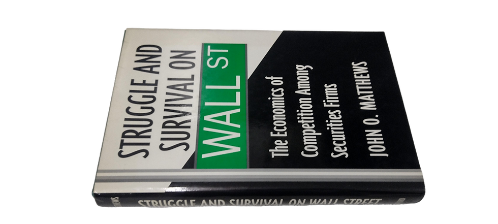 Miniatura: Livro - Struggle And Survival On Wall St - John O. Matthews