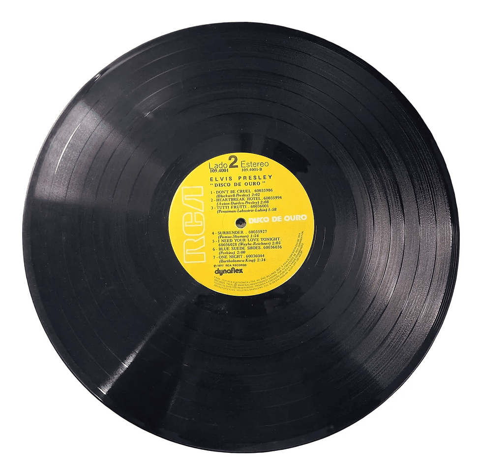 Miniatura: Lp - Elvis Presley - Disco De Ouro - Raridade