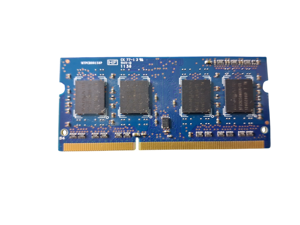 Miniatura: 2 Gb De Memória Ram Ddr3 Nanya Pc3-10600s-9-10-b2.1333