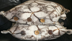 pacific flower cushions