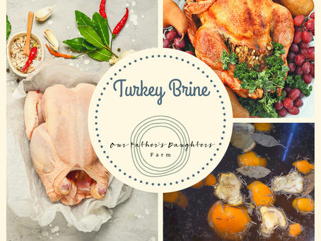 Homemade Turkey Brine