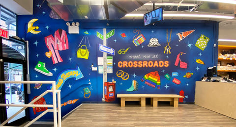 Crossroads Mural New York West 13th