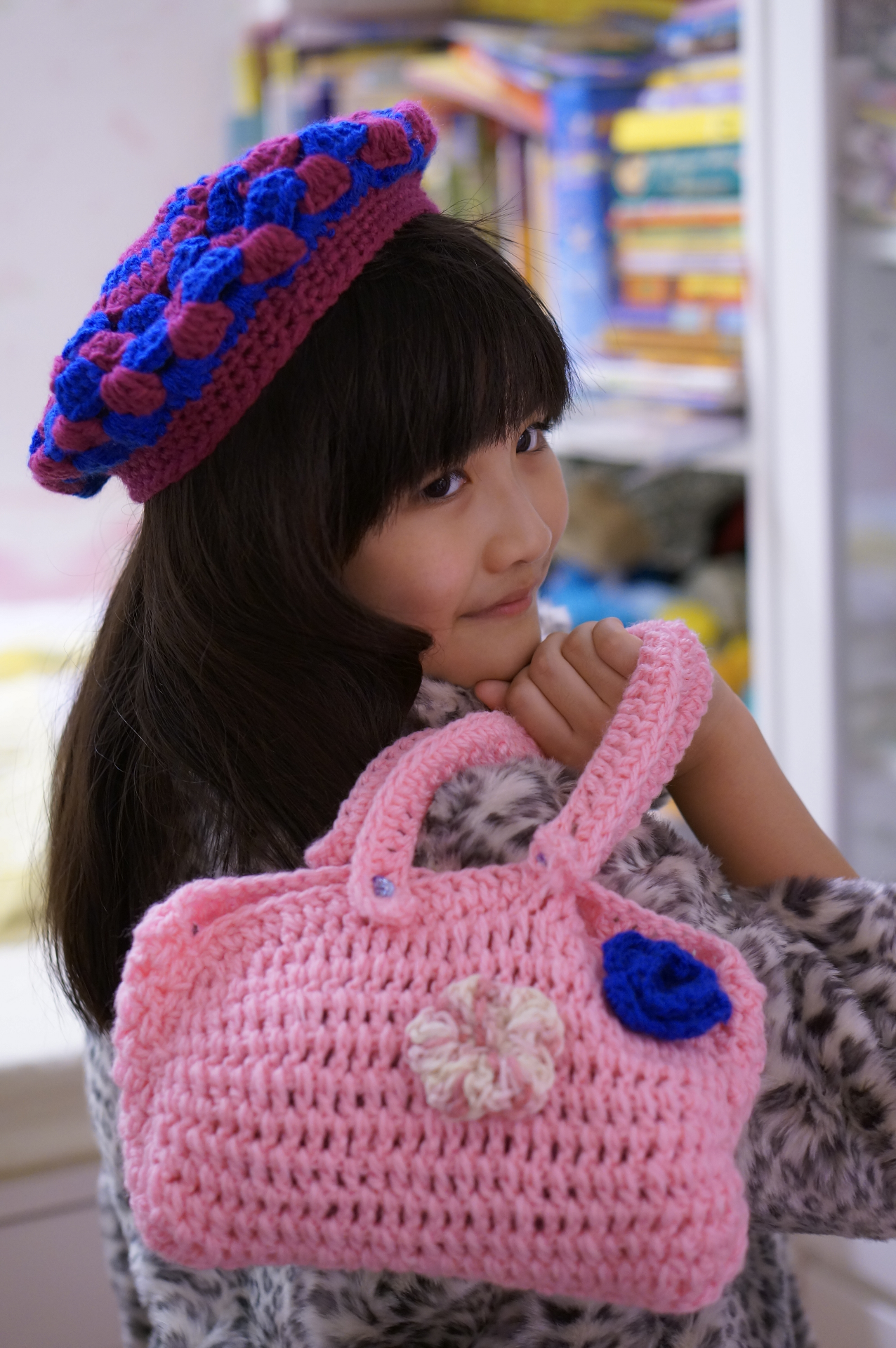 Hand-made Crochet Handbag