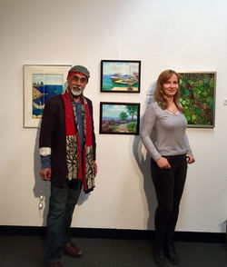 My mentor Andrew Sookrah and I am.