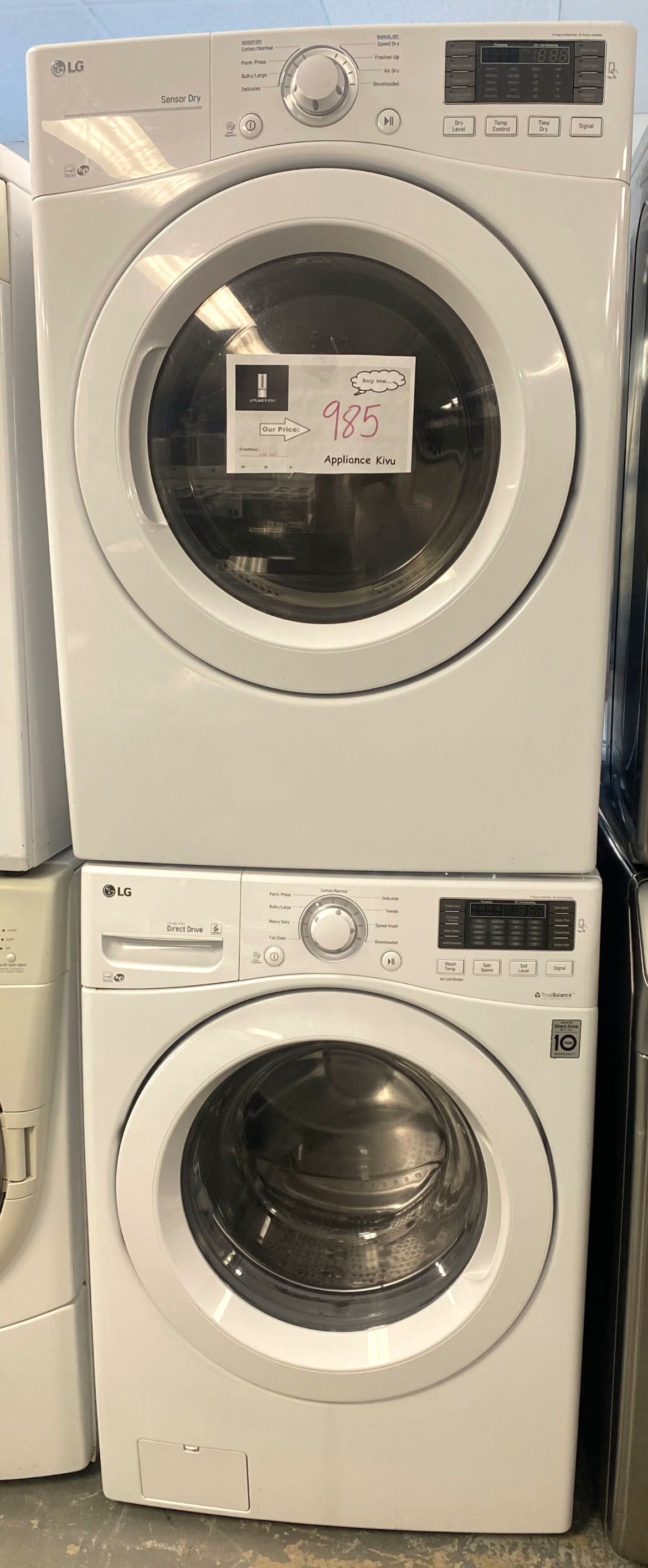 Refurbished LG Washer and Dryer Set