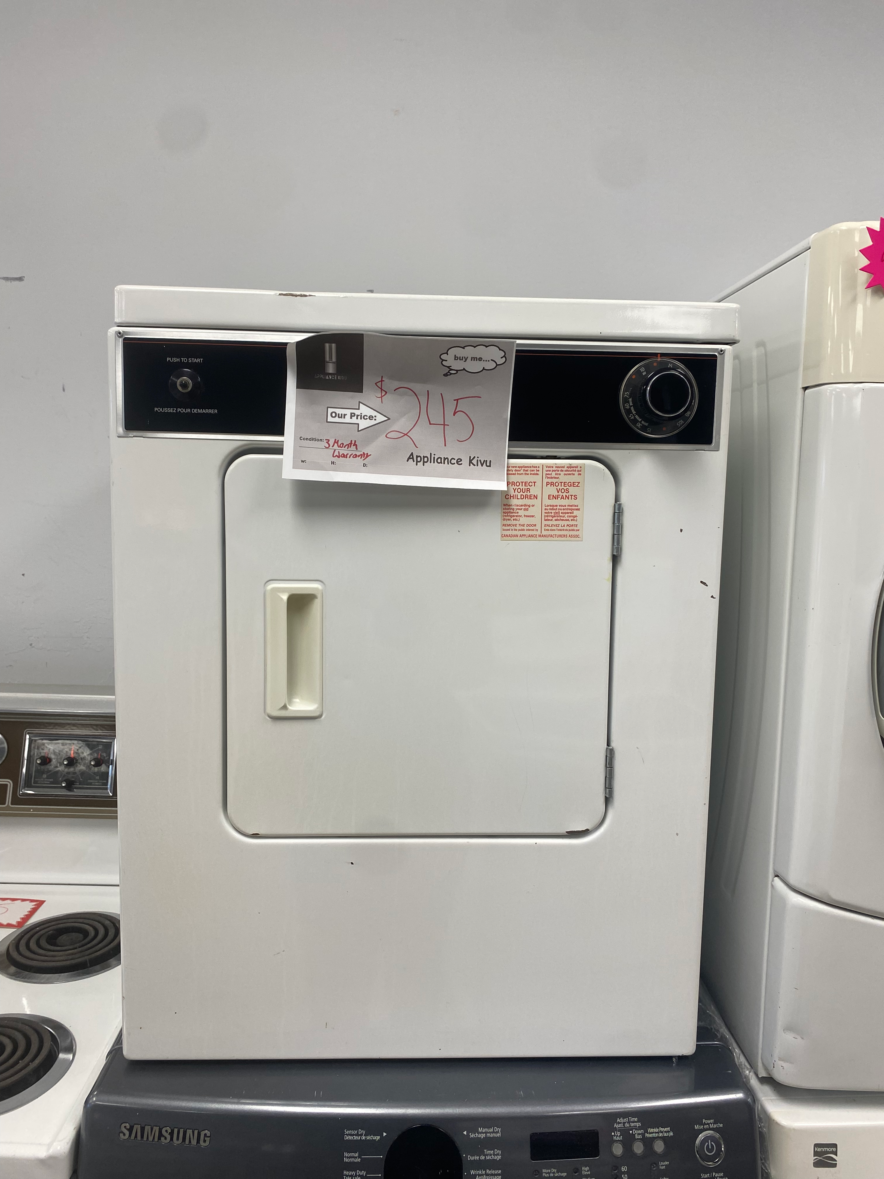24” Admiral dryer-AL98100