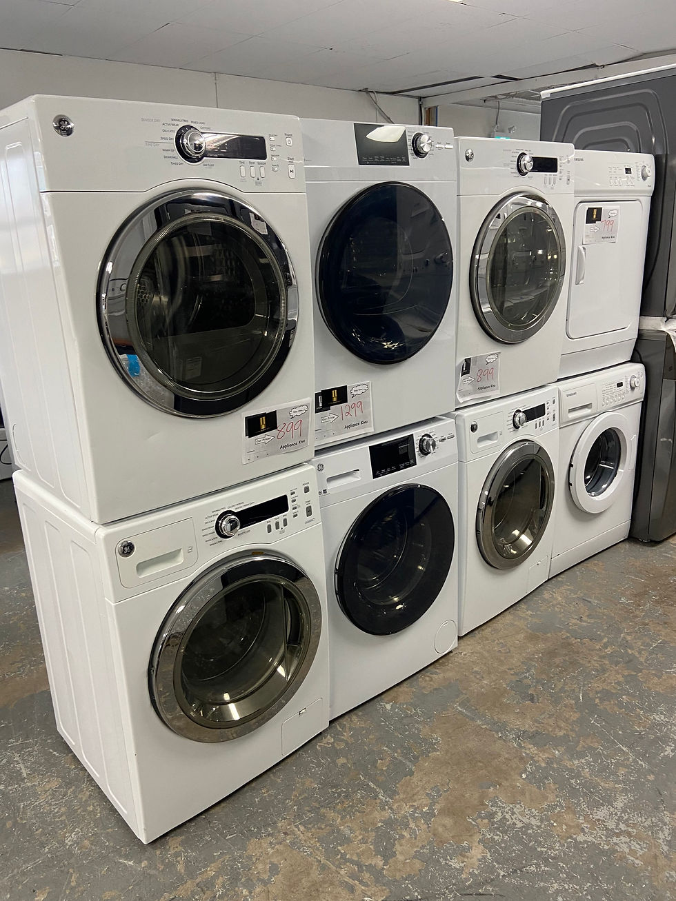 24” Stackable Washer & Dryer