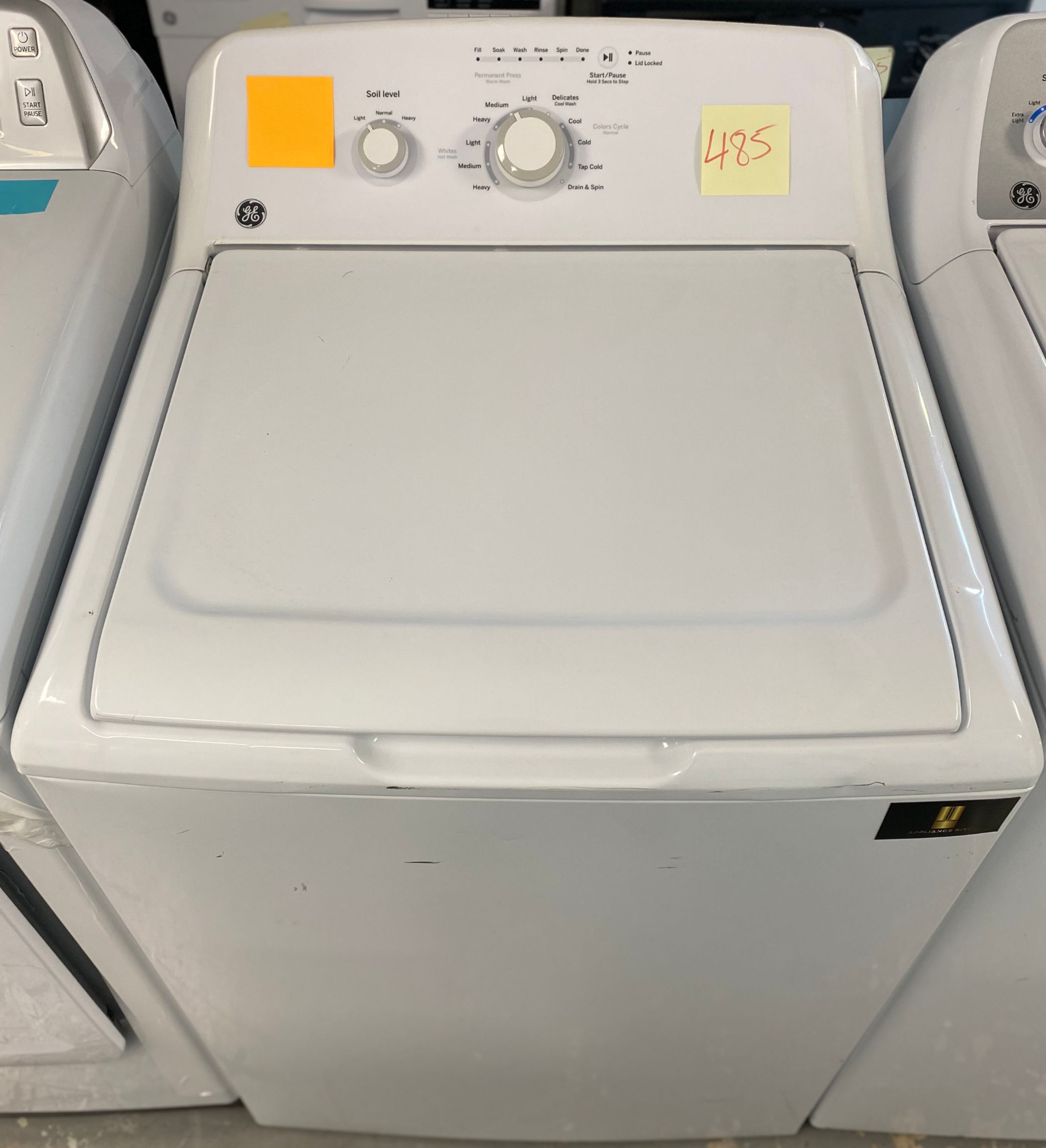GE top load washer - Used