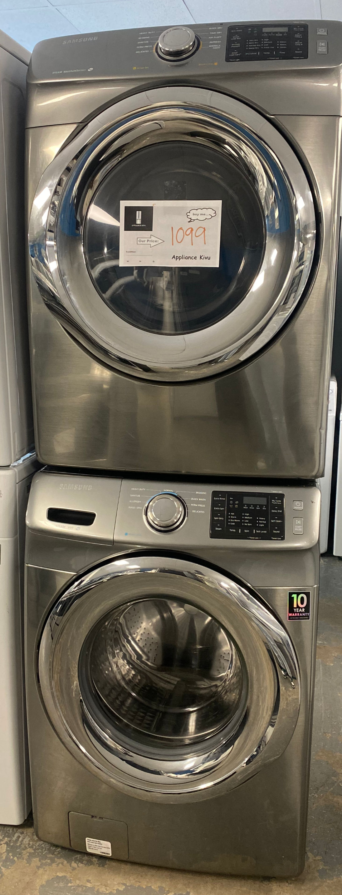 Refurbished Samsung Washer and Dryer Set