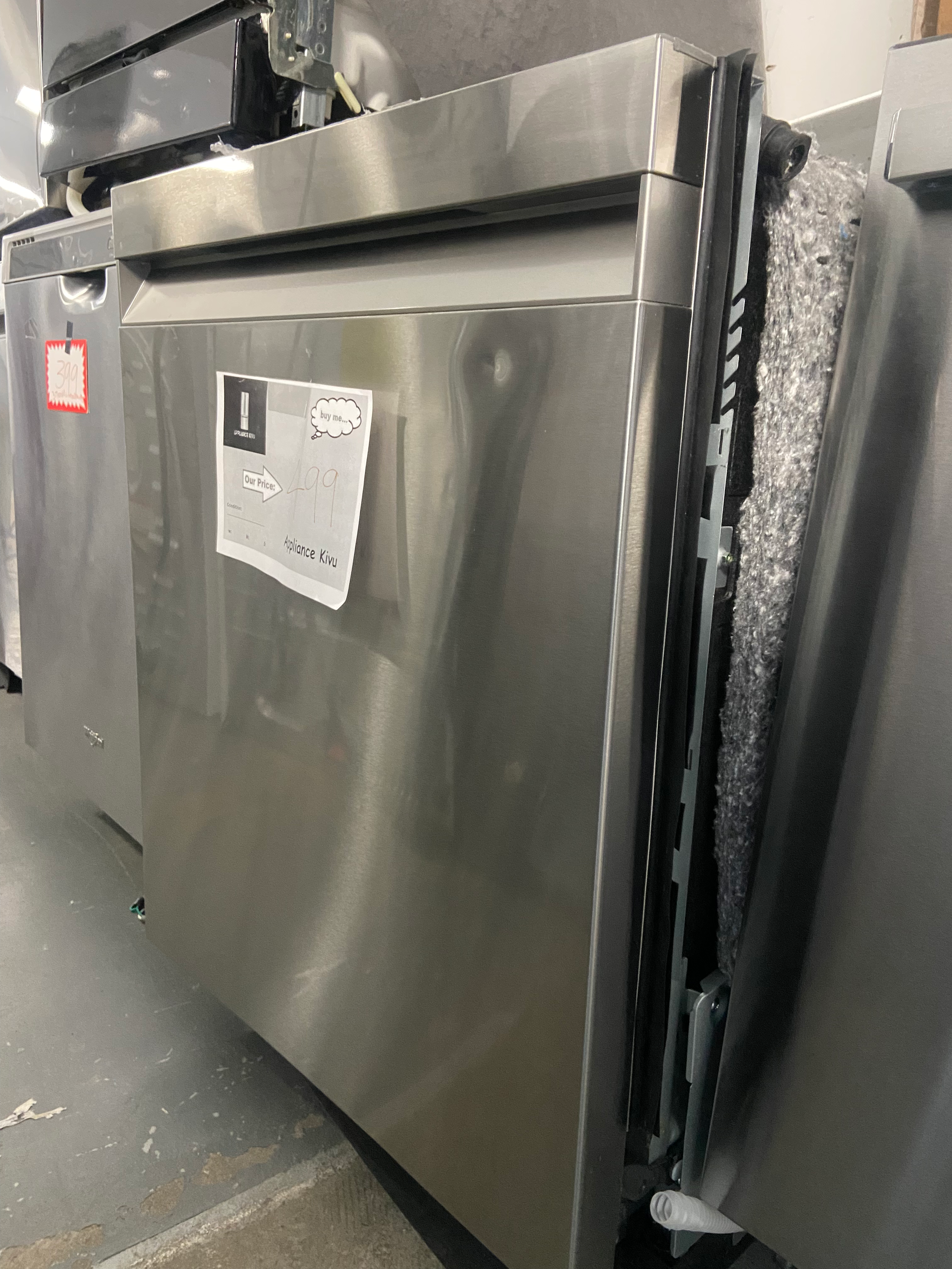 Samsung DW80R9950US — 24″ Built-In Smart Dishwasher, Stainless Steel