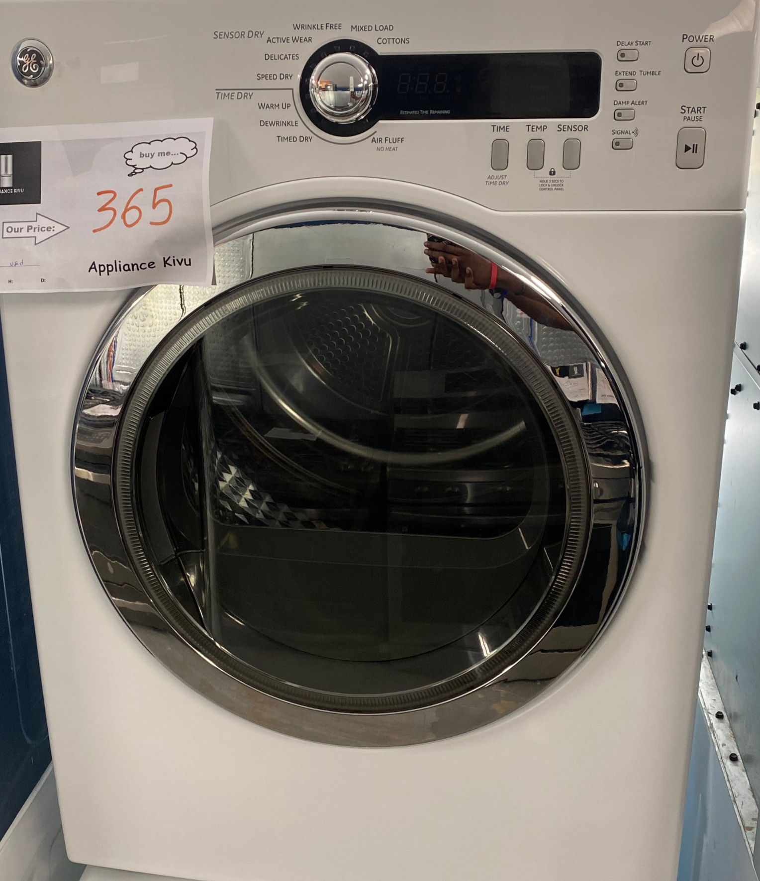 GE Electric Dryer, 24 inch - Refurbished