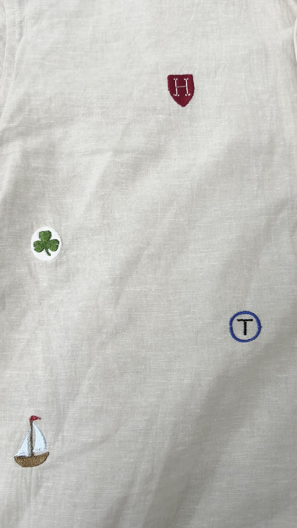 Thumbnail: Left side embroidery view