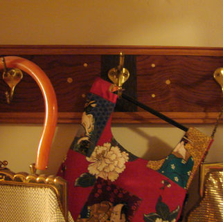 Marquetry Coat Hooks