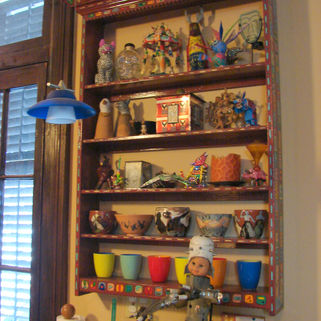 Hanging Shelves, Painted