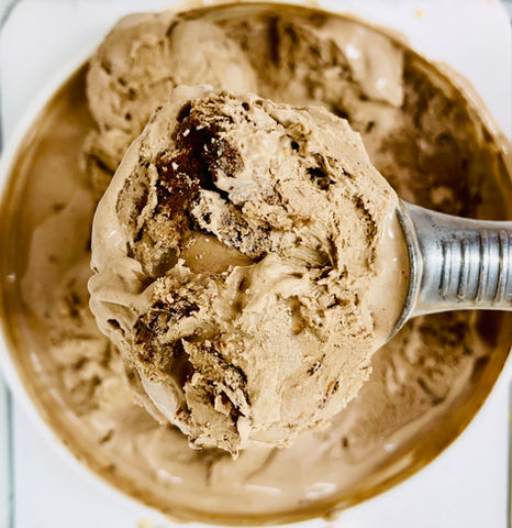 scoop of Brownie Batter ice cream