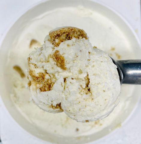 Scoop of Coconut Cookie ice cream