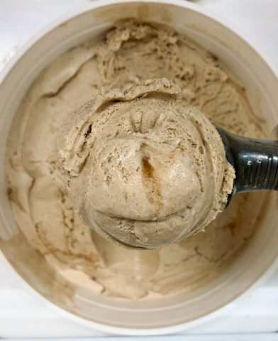Scoop of Brown Sugar Cinnamon ice cream