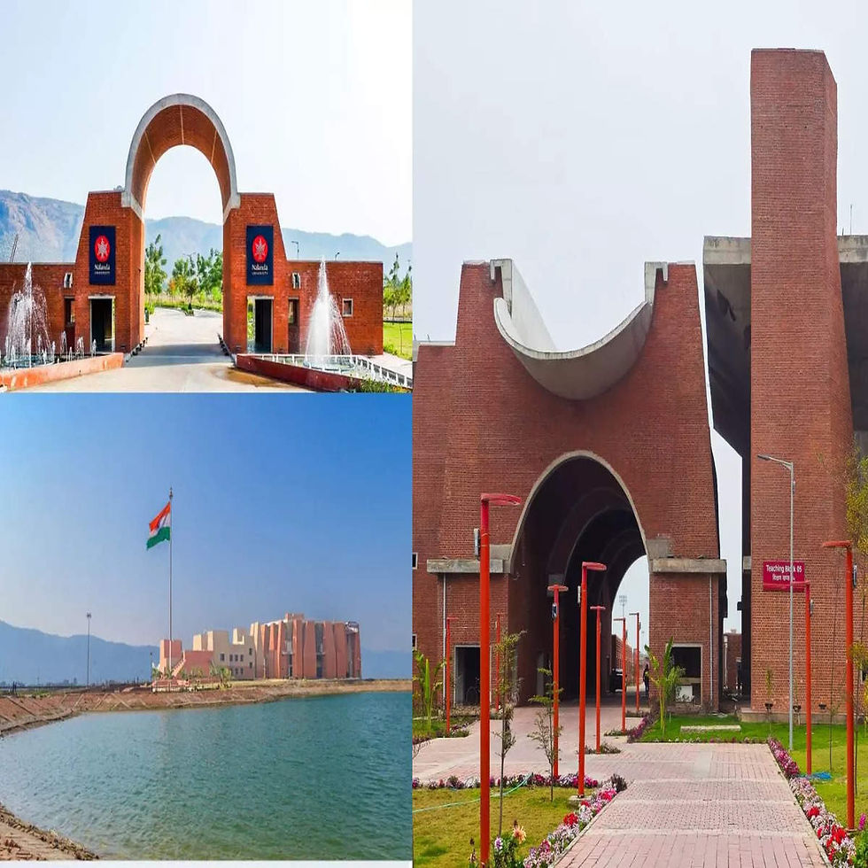 Nalanda University today at Rajgir, Bihar