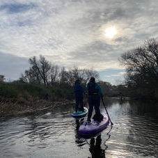 Winter CAKE community exploring the Stratford Canal 2024