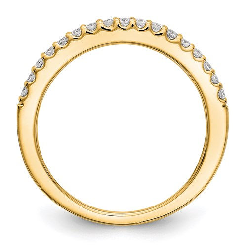 Thumbnail: 14K Yellow Gold Diamond Wedding Band .34ct