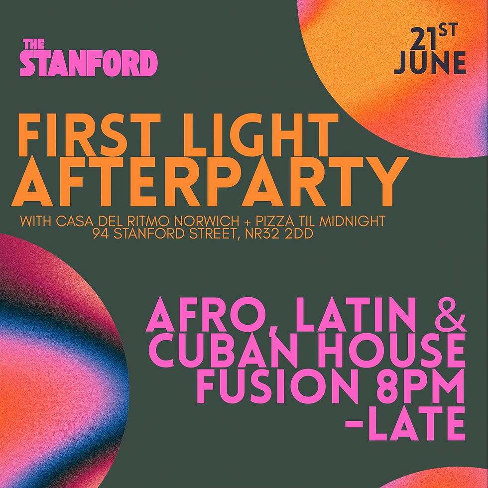 First Light After Party - Sat 21st June